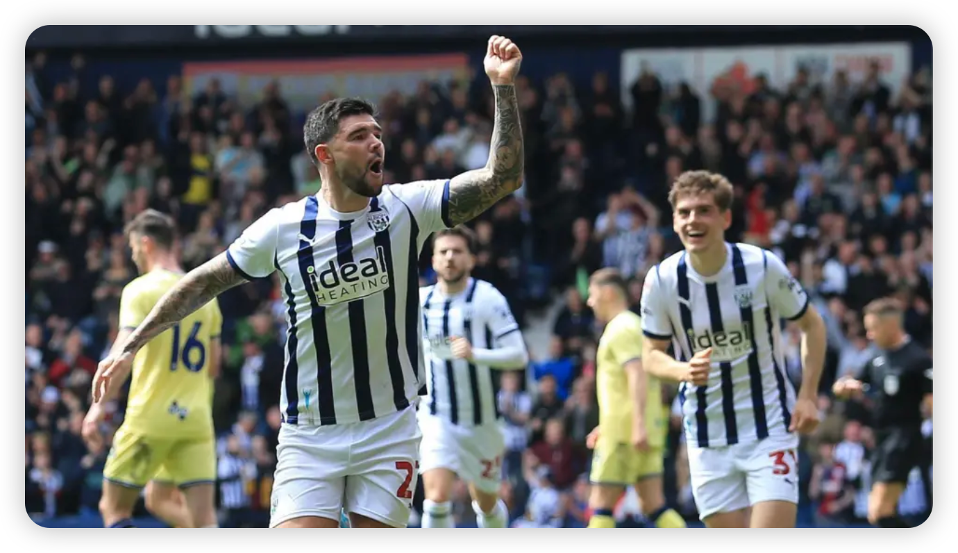 A Banglawin88 Tactical Breakdown: West Brom Clinch Play-Off Spot with Dominant Win Over Preston